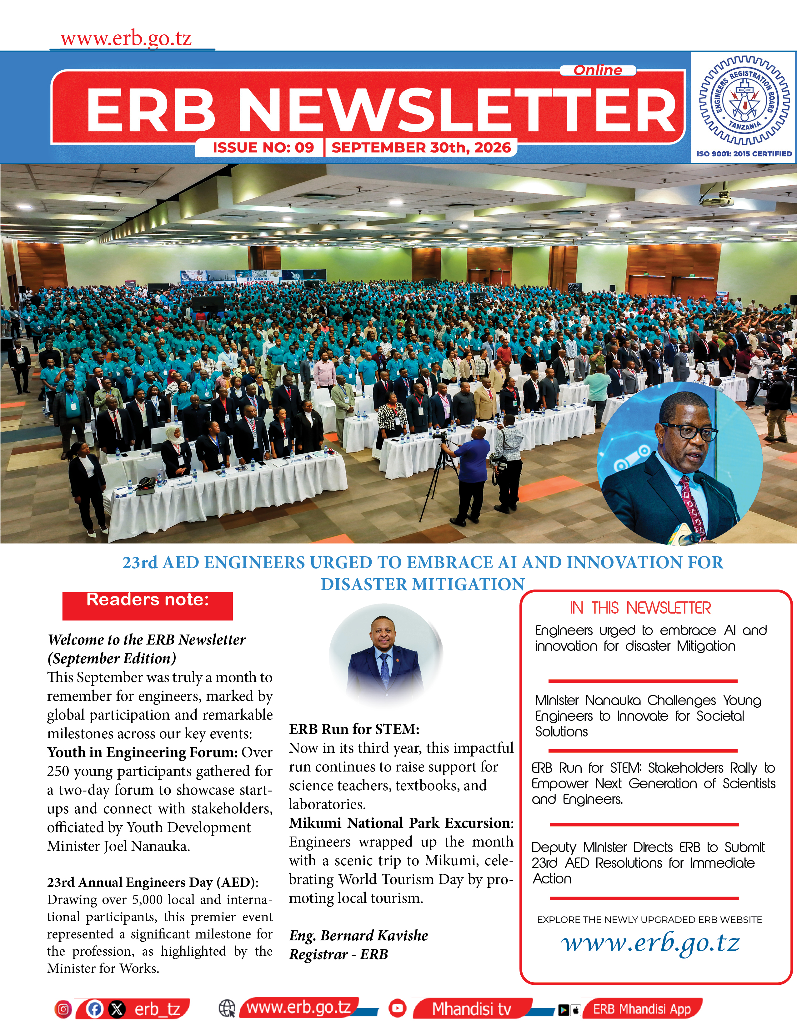 ERB SEPTEMBER -  NEWSLETTERS-2026